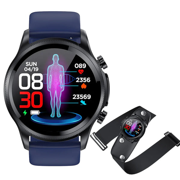 Mycooltimes BCE400 ECG/EKG Blood Pressure SPO2 Heart Rate Fitness Tracker Waterproof Smart Watch