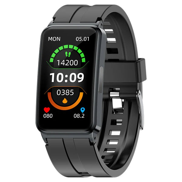 Mycooltimes BCEP01 ECG HRV Monitoring Smart Watch, SpO2/Sleep, Music, Waterproof,Message/Caller Receive, Female Caring